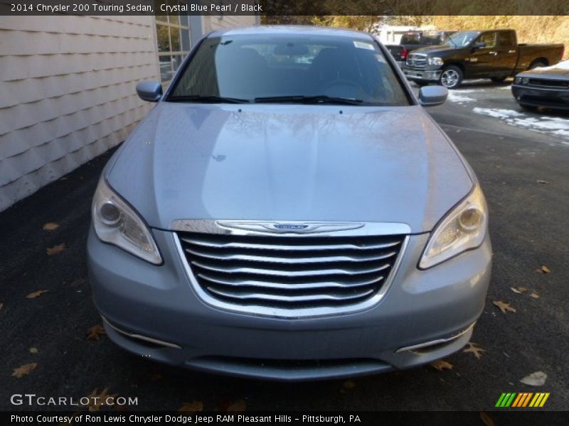 Crystal Blue Pearl / Black 2014 Chrysler 200 Touring Sedan