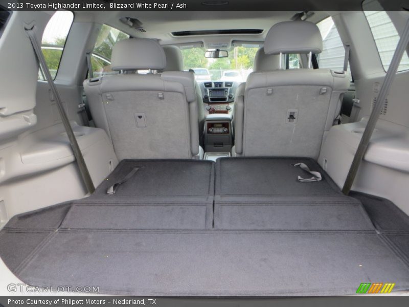 Blizzard White Pearl / Ash 2013 Toyota Highlander Limited