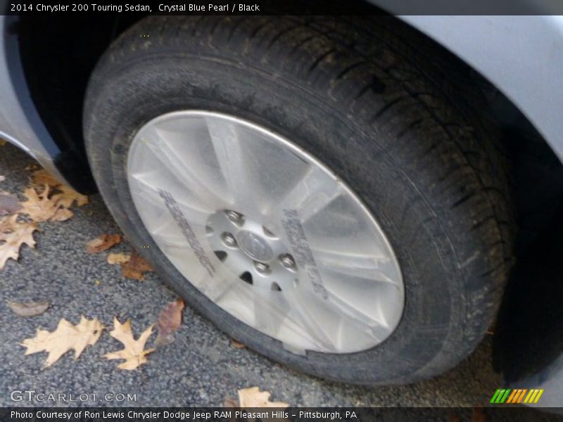 Crystal Blue Pearl / Black 2014 Chrysler 200 Touring Sedan