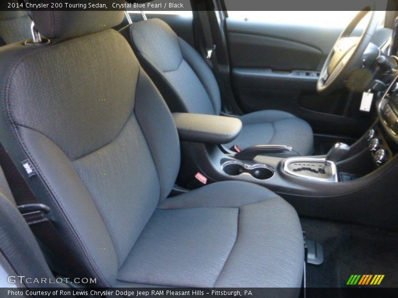 Crystal Blue Pearl / Black 2014 Chrysler 200 Touring Sedan