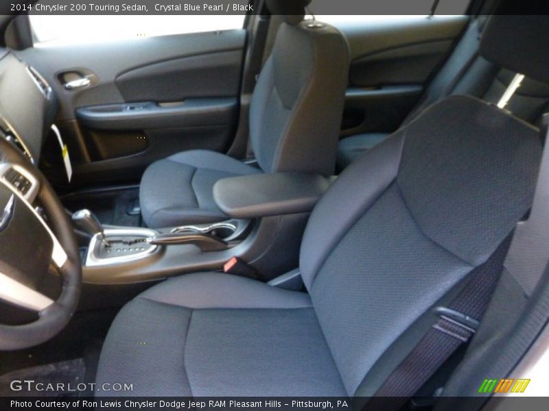 Crystal Blue Pearl / Black 2014 Chrysler 200 Touring Sedan