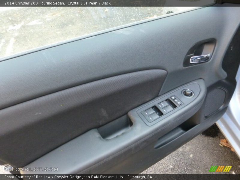 Crystal Blue Pearl / Black 2014 Chrysler 200 Touring Sedan