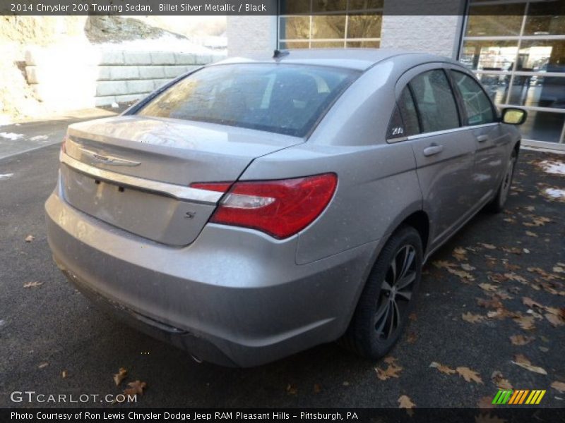 Billet Silver Metallic / Black 2014 Chrysler 200 Touring Sedan