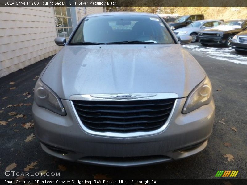 Billet Silver Metallic / Black 2014 Chrysler 200 Touring Sedan