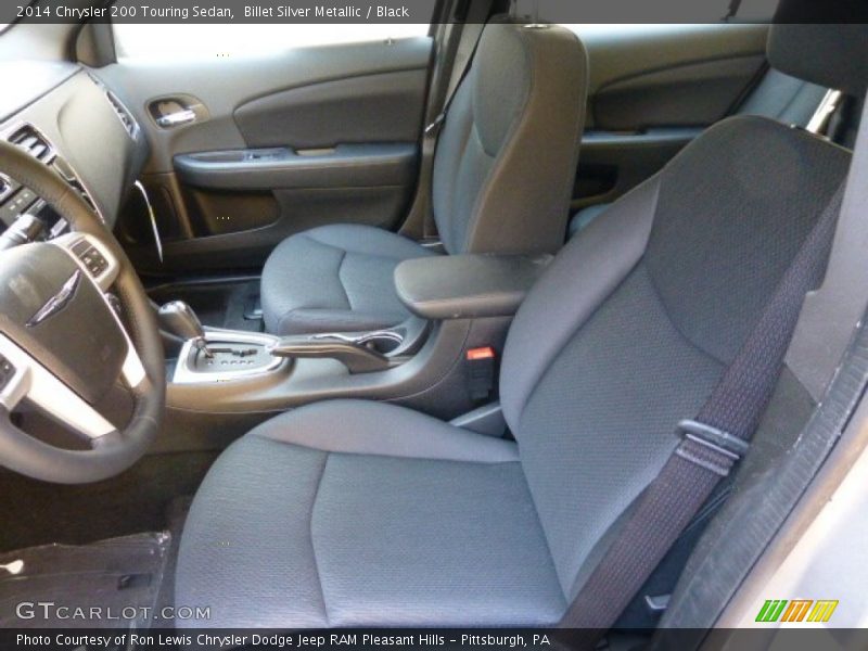 Billet Silver Metallic / Black 2014 Chrysler 200 Touring Sedan