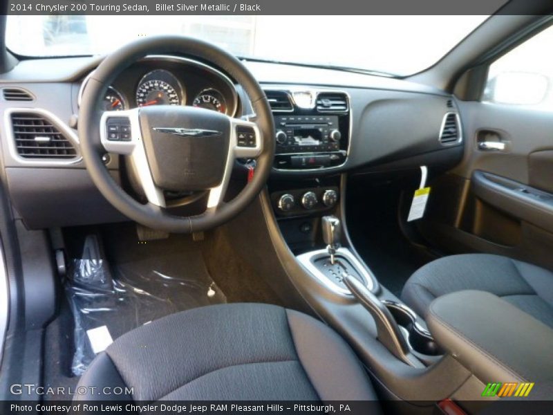 Billet Silver Metallic / Black 2014 Chrysler 200 Touring Sedan