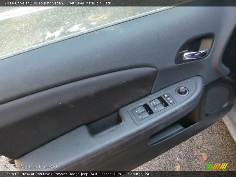 Billet Silver Metallic / Black 2014 Chrysler 200 Touring Sedan