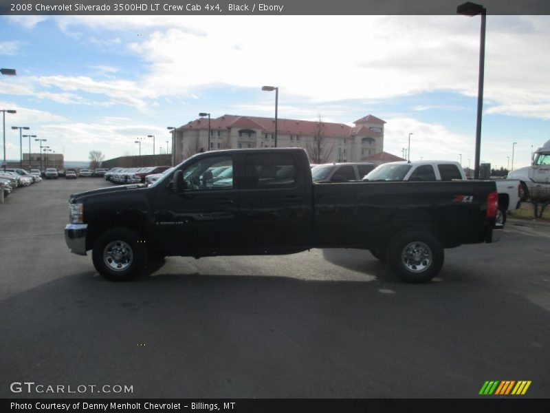 Black / Ebony 2008 Chevrolet Silverado 3500HD LT Crew Cab 4x4