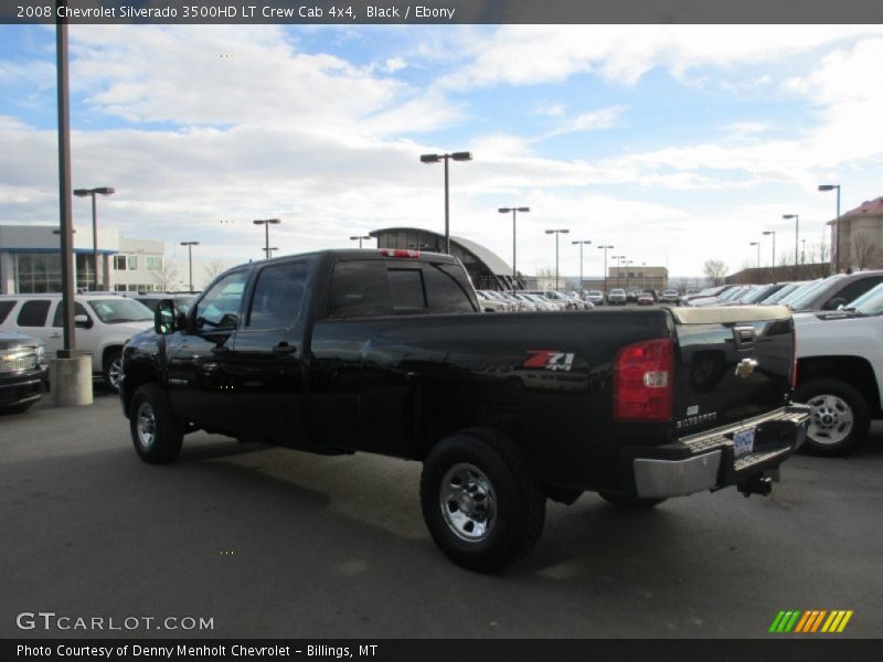 Black / Ebony 2008 Chevrolet Silverado 3500HD LT Crew Cab 4x4