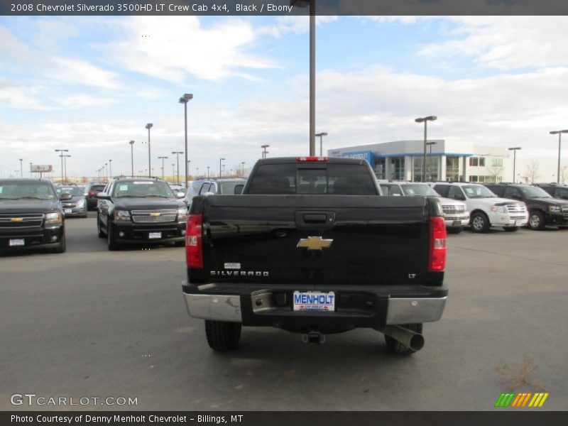 Black / Ebony 2008 Chevrolet Silverado 3500HD LT Crew Cab 4x4