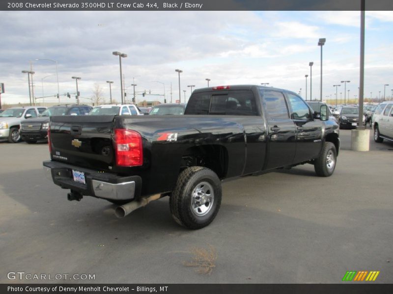 Black / Ebony 2008 Chevrolet Silverado 3500HD LT Crew Cab 4x4
