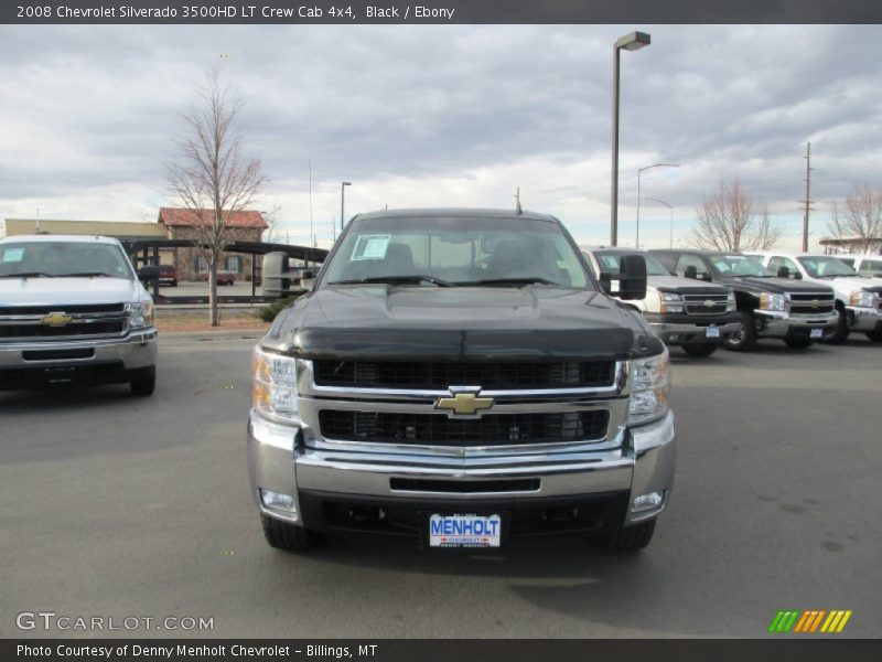 Black / Ebony 2008 Chevrolet Silverado 3500HD LT Crew Cab 4x4