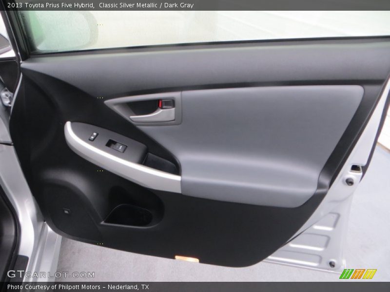 Classic Silver Metallic / Dark Gray 2013 Toyota Prius Five Hybrid