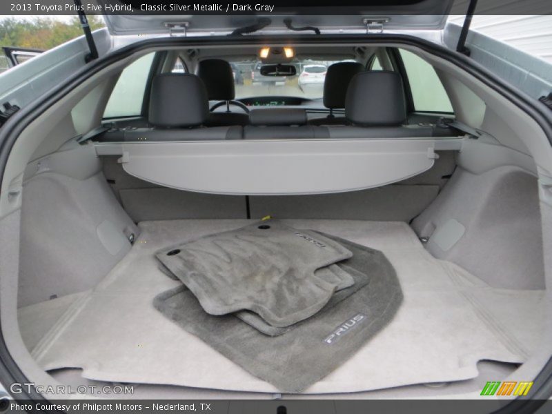 Classic Silver Metallic / Dark Gray 2013 Toyota Prius Five Hybrid