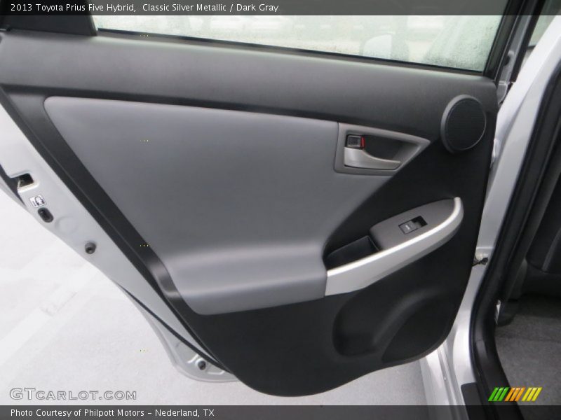 Classic Silver Metallic / Dark Gray 2013 Toyota Prius Five Hybrid