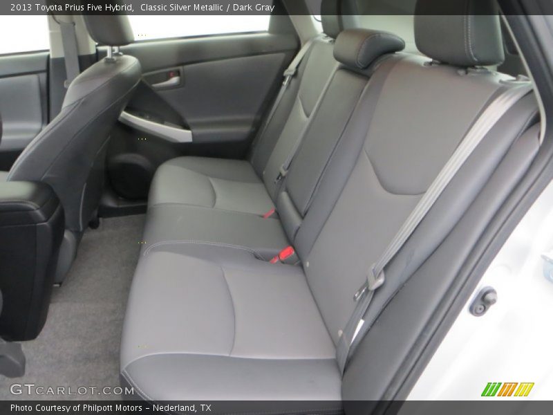 Classic Silver Metallic / Dark Gray 2013 Toyota Prius Five Hybrid