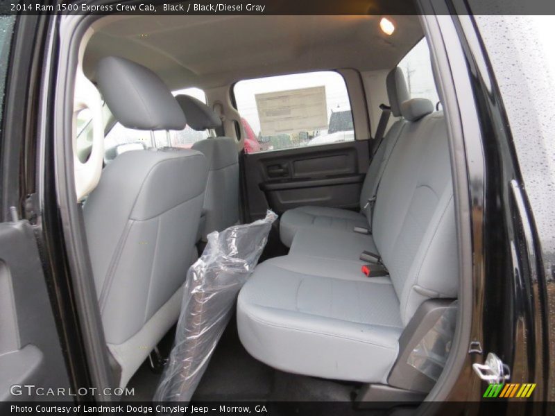 Black / Black/Diesel Gray 2014 Ram 1500 Express Crew Cab