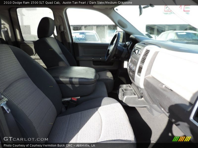 Austin Tan Pearl / Dark Slate/Medium Graystone 2010 Dodge Ram 1500 SLT Quad Cab