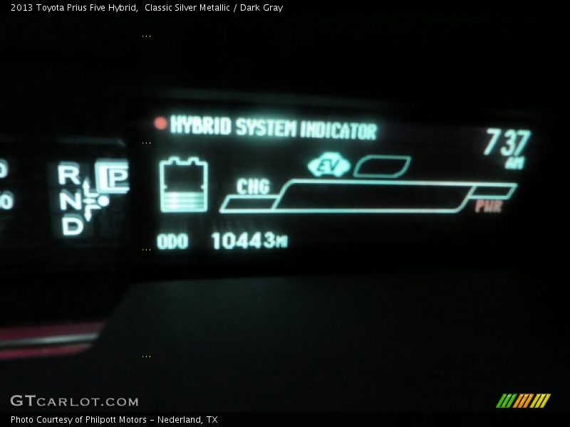 Classic Silver Metallic / Dark Gray 2013 Toyota Prius Five Hybrid