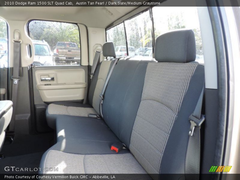 Austin Tan Pearl / Dark Slate/Medium Graystone 2010 Dodge Ram 1500 SLT Quad Cab