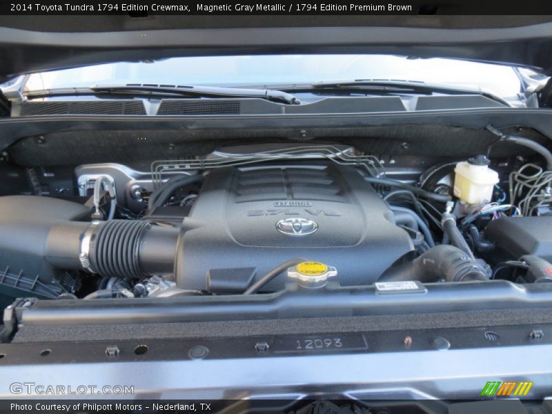Magnetic Gray Metallic / 1794 Edition Premium Brown 2014 Toyota Tundra 1794 Edition Crewmax