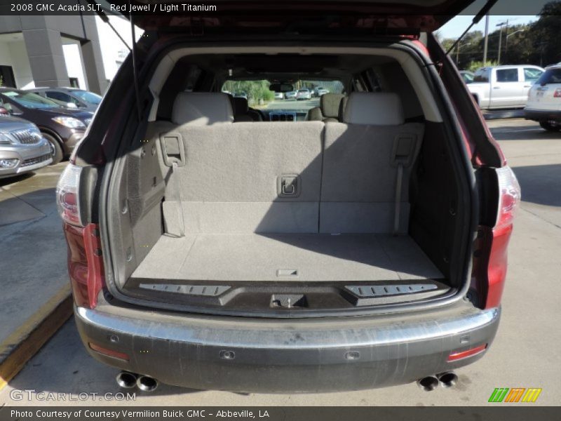 Red Jewel / Light Titanium 2008 GMC Acadia SLT