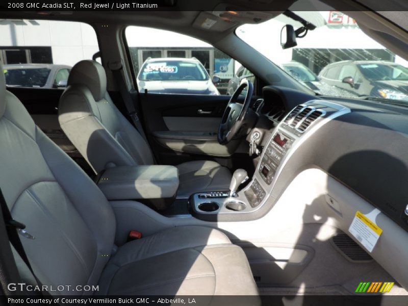 Red Jewel / Light Titanium 2008 GMC Acadia SLT