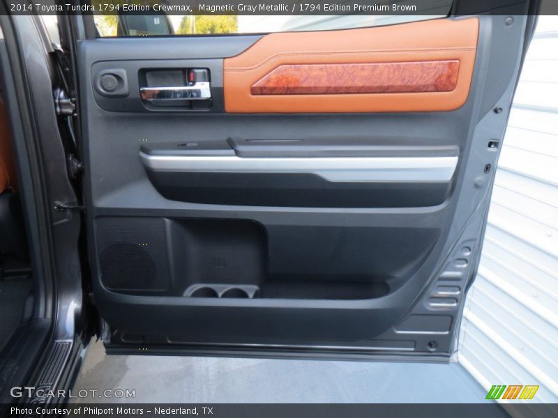 Magnetic Gray Metallic / 1794 Edition Premium Brown 2014 Toyota Tundra 1794 Edition Crewmax