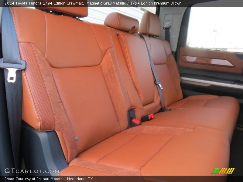 Rear Seat of 2014 Tundra 1794 Edition Crewmax