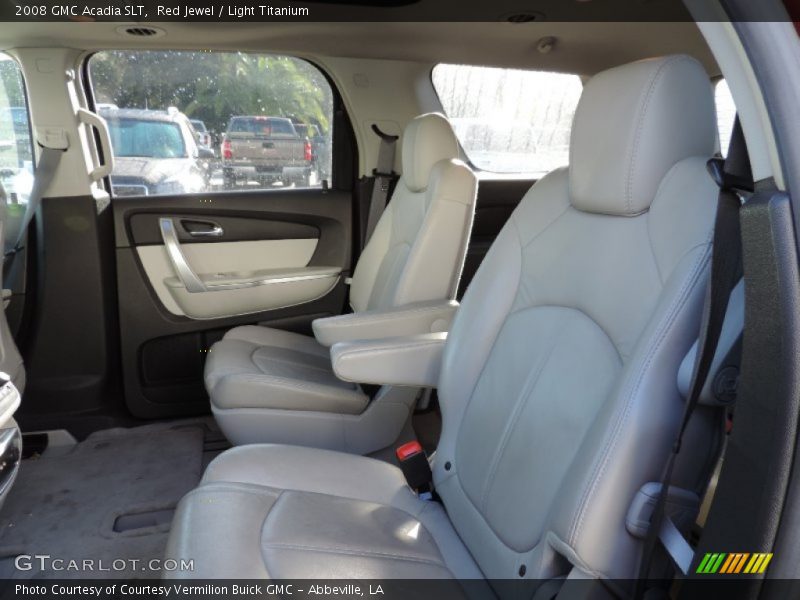 Red Jewel / Light Titanium 2008 GMC Acadia SLT