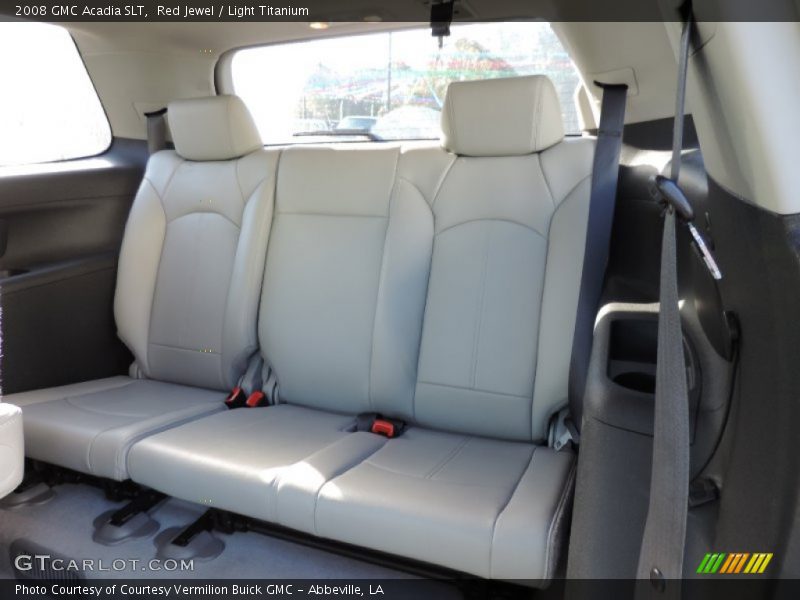 Red Jewel / Light Titanium 2008 GMC Acadia SLT