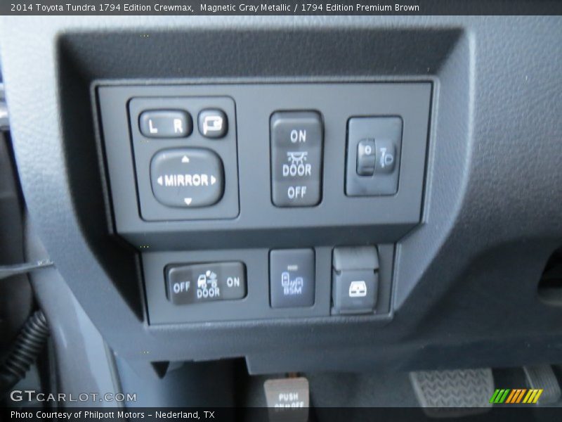 Magnetic Gray Metallic / 1794 Edition Premium Brown 2014 Toyota Tundra 1794 Edition Crewmax