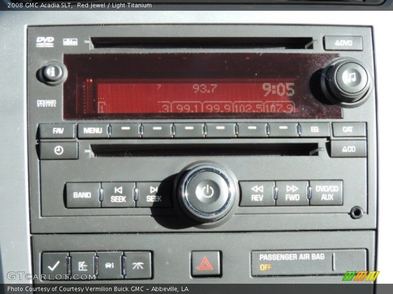 Red Jewel / Light Titanium 2008 GMC Acadia SLT