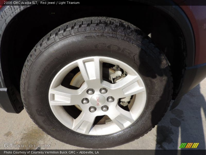 Red Jewel / Light Titanium 2008 GMC Acadia SLT