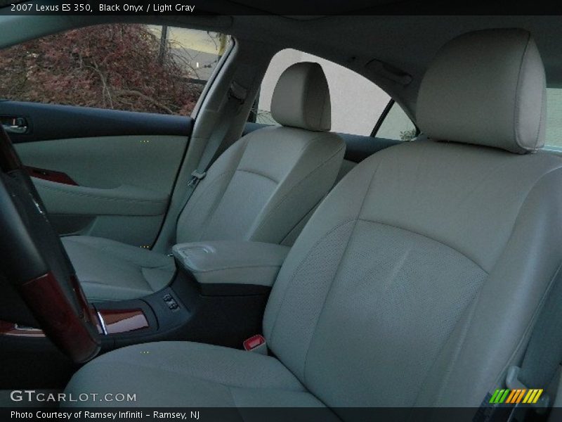 Black Onyx / Light Gray 2007 Lexus ES 350