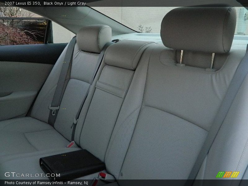 Black Onyx / Light Gray 2007 Lexus ES 350