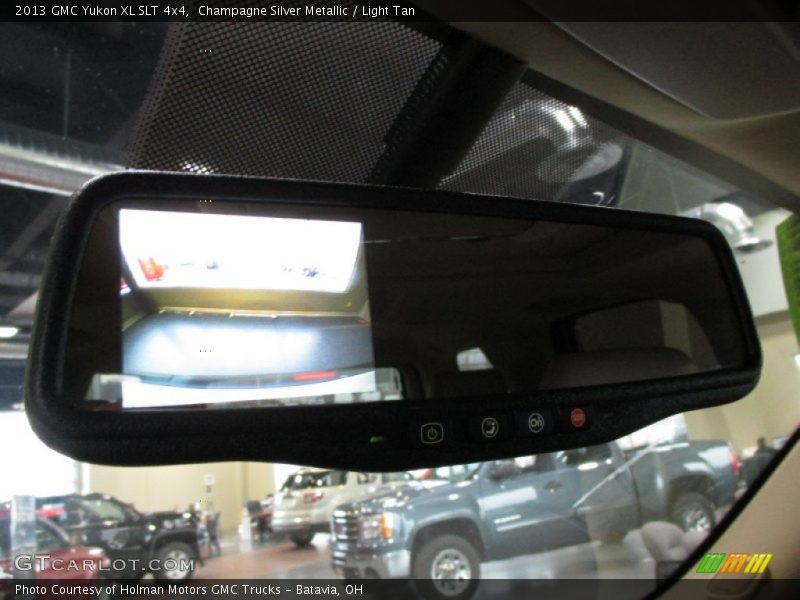 Champagne Silver Metallic / Light Tan 2013 GMC Yukon XL SLT 4x4