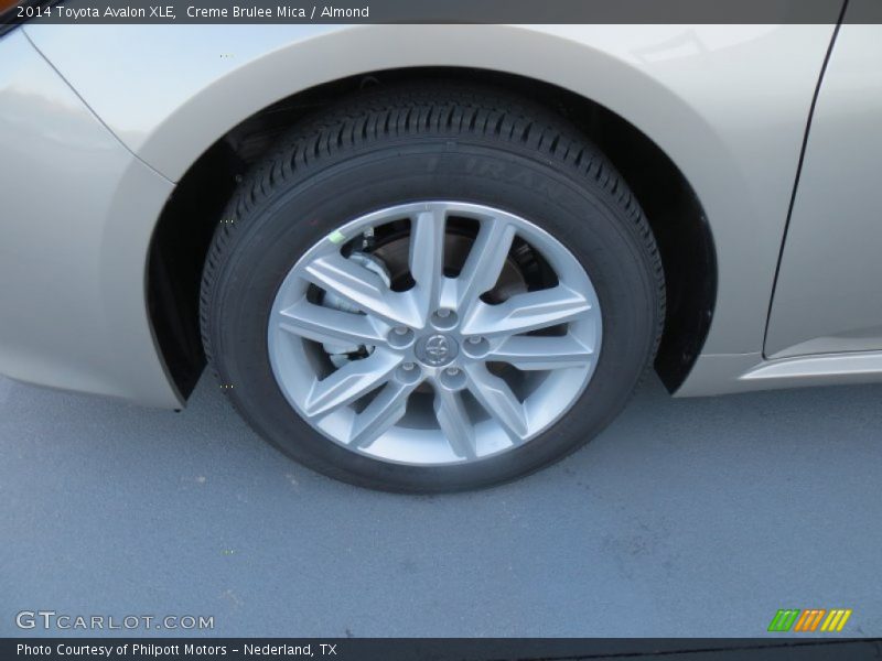 Creme Brulee Mica / Almond 2014 Toyota Avalon XLE