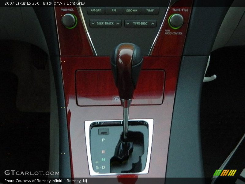 Black Onyx / Light Gray 2007 Lexus ES 350