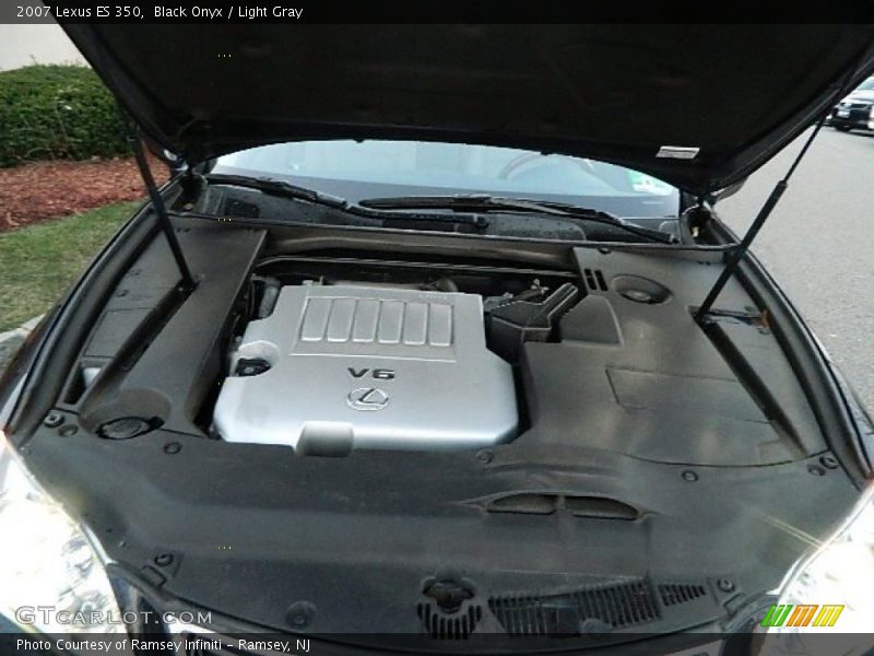 Black Onyx / Light Gray 2007 Lexus ES 350