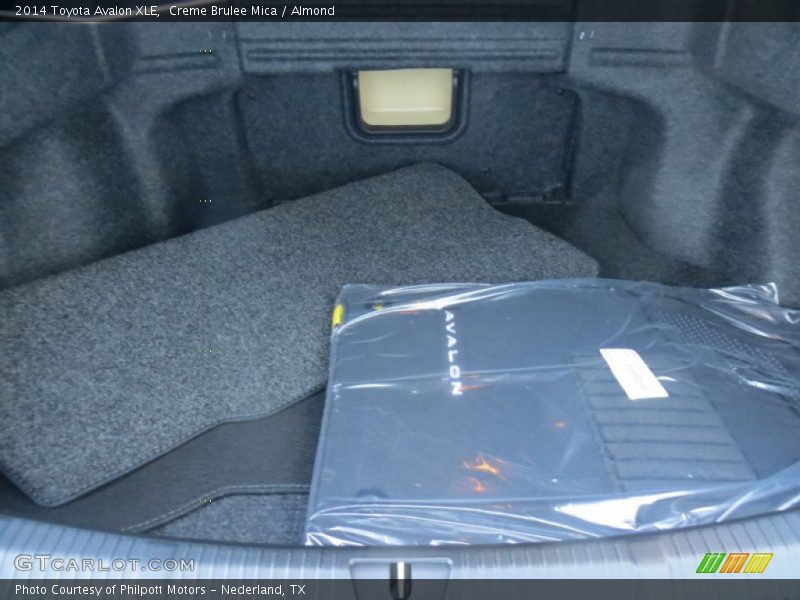 2014 Avalon XLE Trunk
