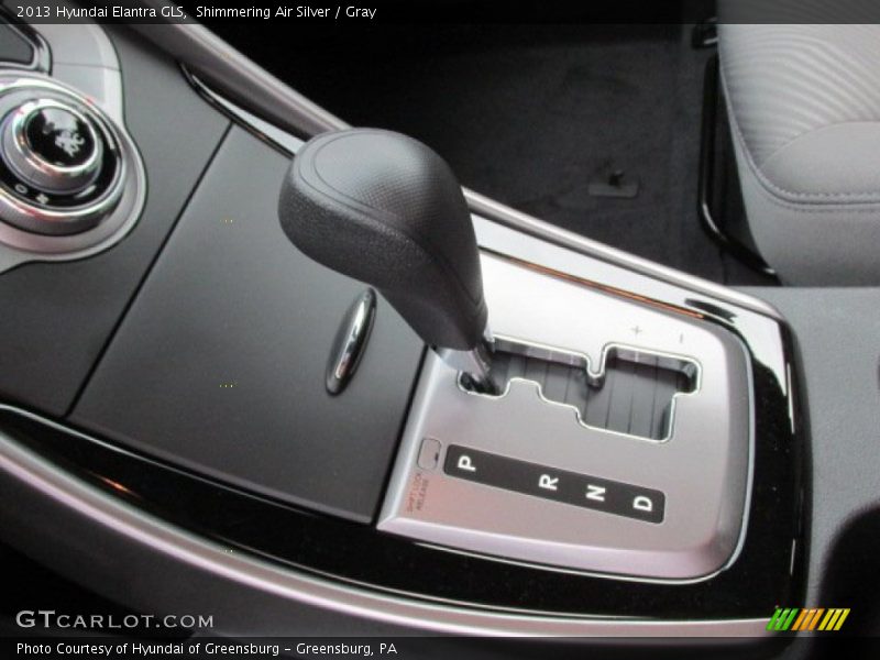 Shimmering Air Silver / Gray 2013 Hyundai Elantra GLS