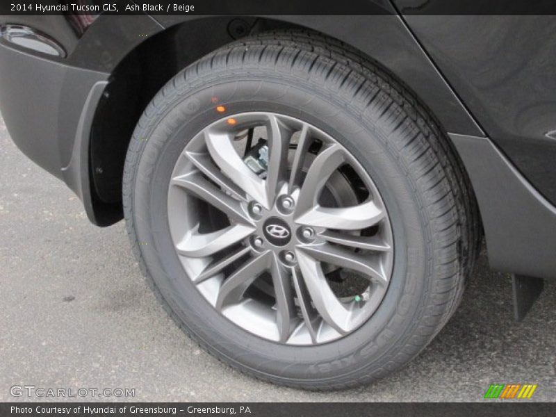 Ash Black / Beige 2014 Hyundai Tucson GLS