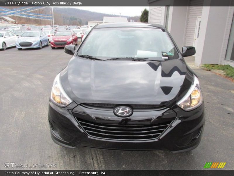 Ash Black / Beige 2014 Hyundai Tucson GLS