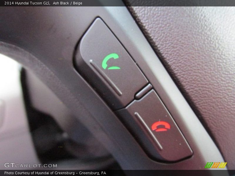 Ash Black / Beige 2014 Hyundai Tucson GLS