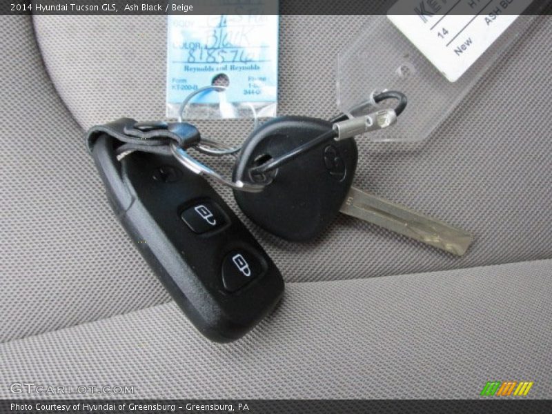 Ash Black / Beige 2014 Hyundai Tucson GLS