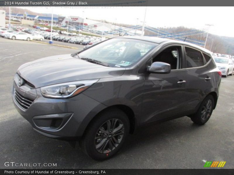 Shadow Gray / Black 2014 Hyundai Tucson GLS
