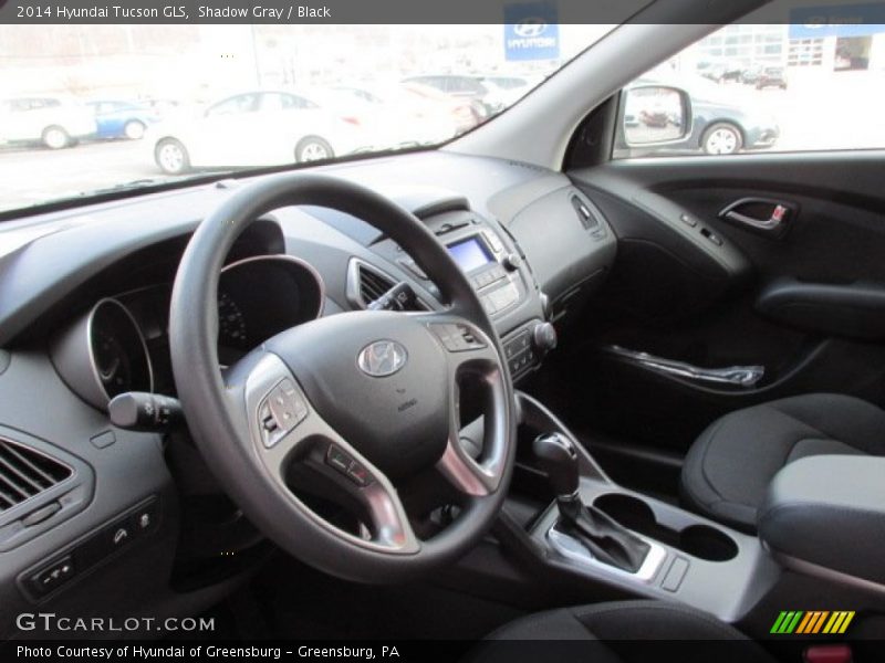 Dashboard of 2014 Tucson GLS