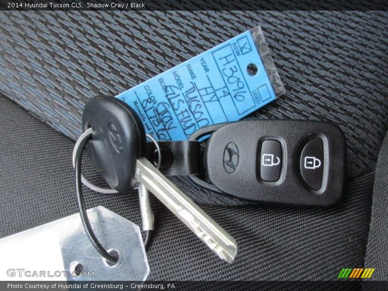 Keys of 2014 Tucson GLS