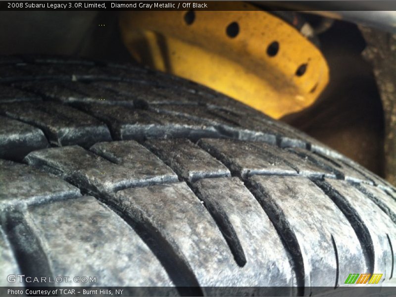 Diamond Gray Metallic / Off Black 2008 Subaru Legacy 3.0R Limited
